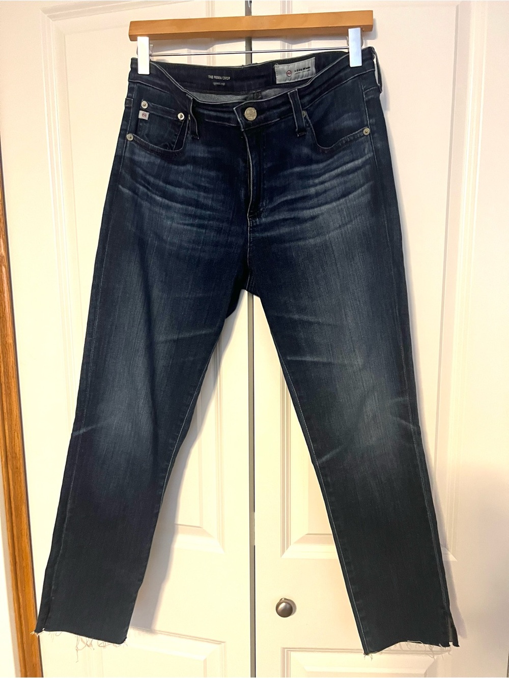 AG Adriano Goldschmied The Prima Cigarette Crop Jeans, Size 30 - Picture 6 of 15